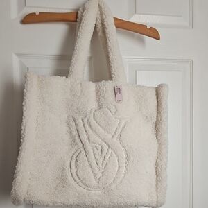Victoria's Secret Cream Tote Bag